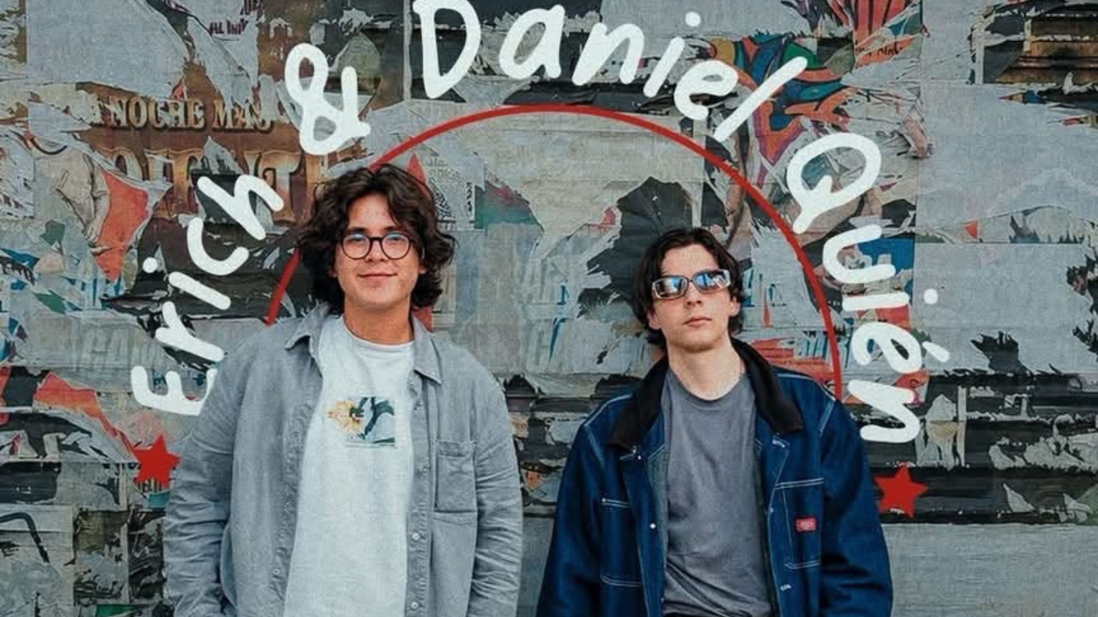 Erich y Daniel Quien durante su gira acústica que llegará a Pachuca