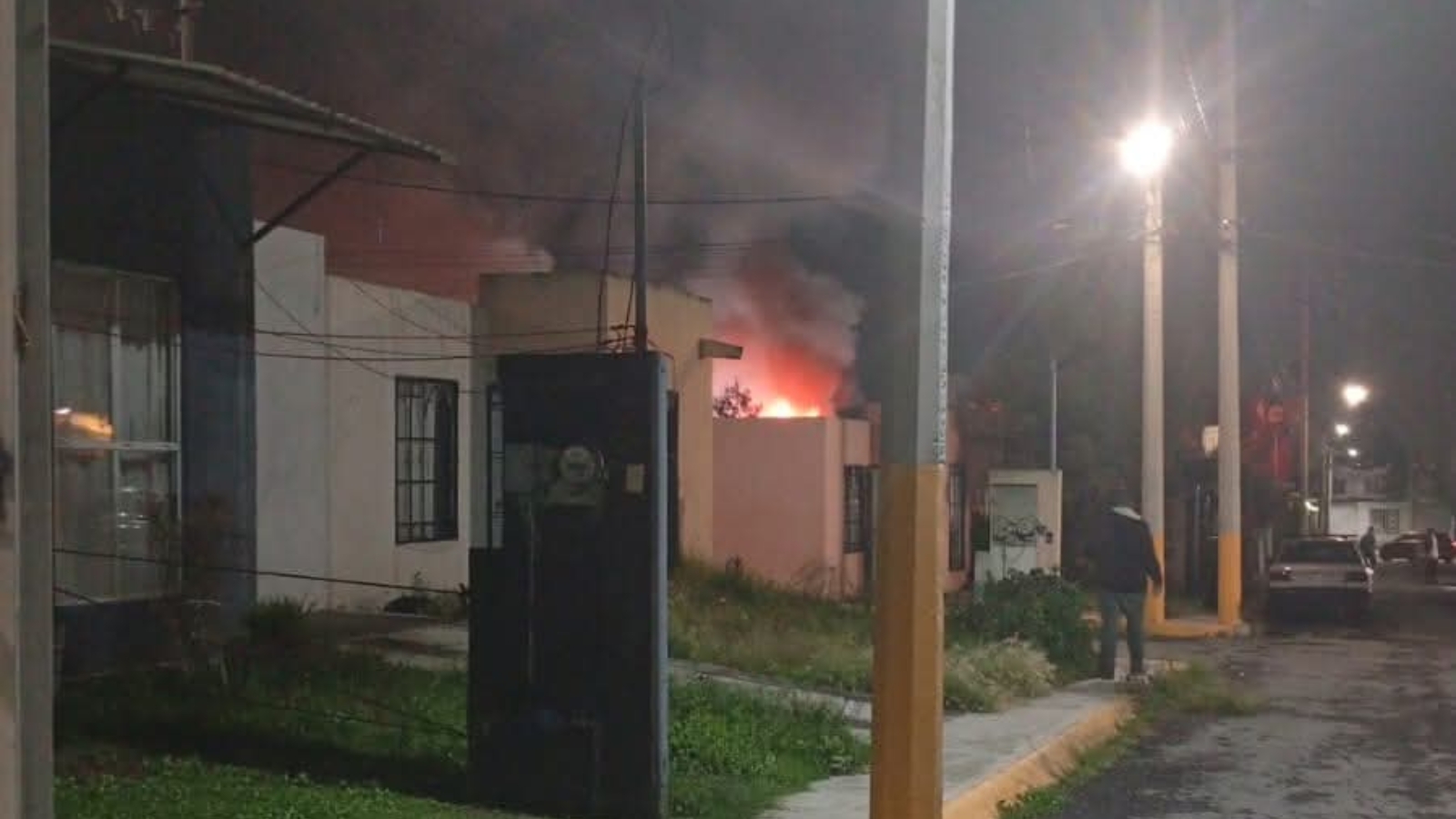 Incendio en vivienda de Tizayuca