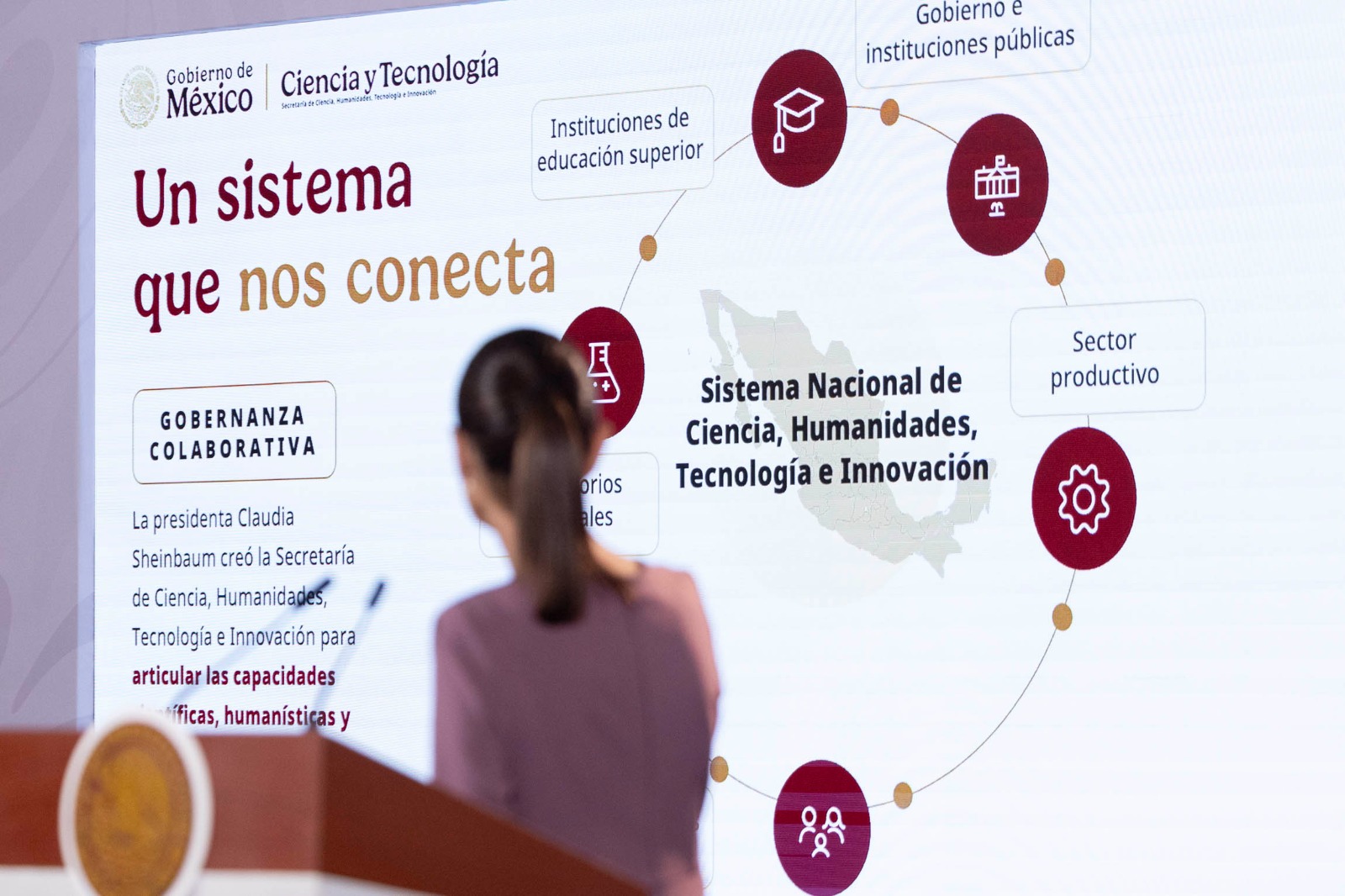 Proyectos científicos y tecnológicos impulsados por el Gobierno federal.
