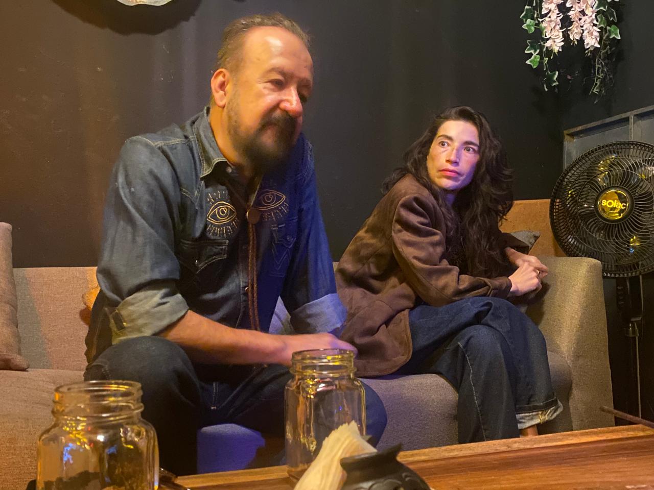 El Cha y Sofi Mayen integrantes de Gran Sur