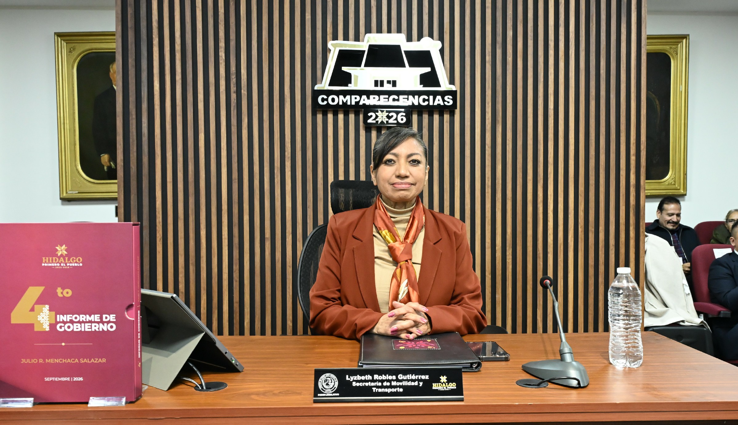 titular de la Secretaría de Movilidad y Transporte, Lyzbeth Robles