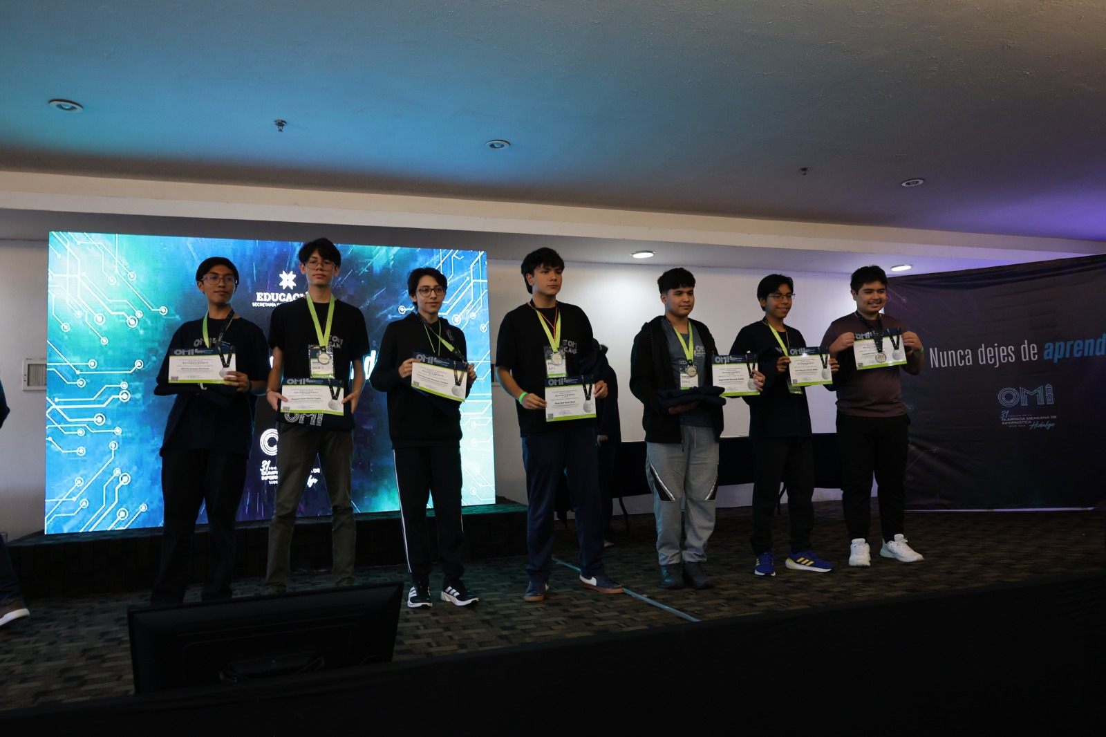 Talento hidalguense destaca en las Olimpiadas Mexicanas de Informática 2026