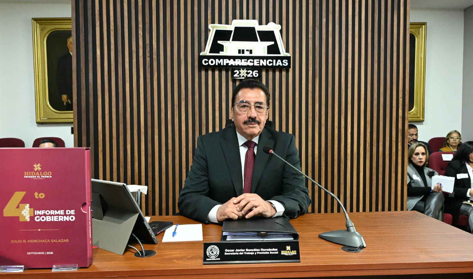 Oscar Javier González Hernández, Secretaría del Trabajo y Previsión Social del Estado de Hidalgo