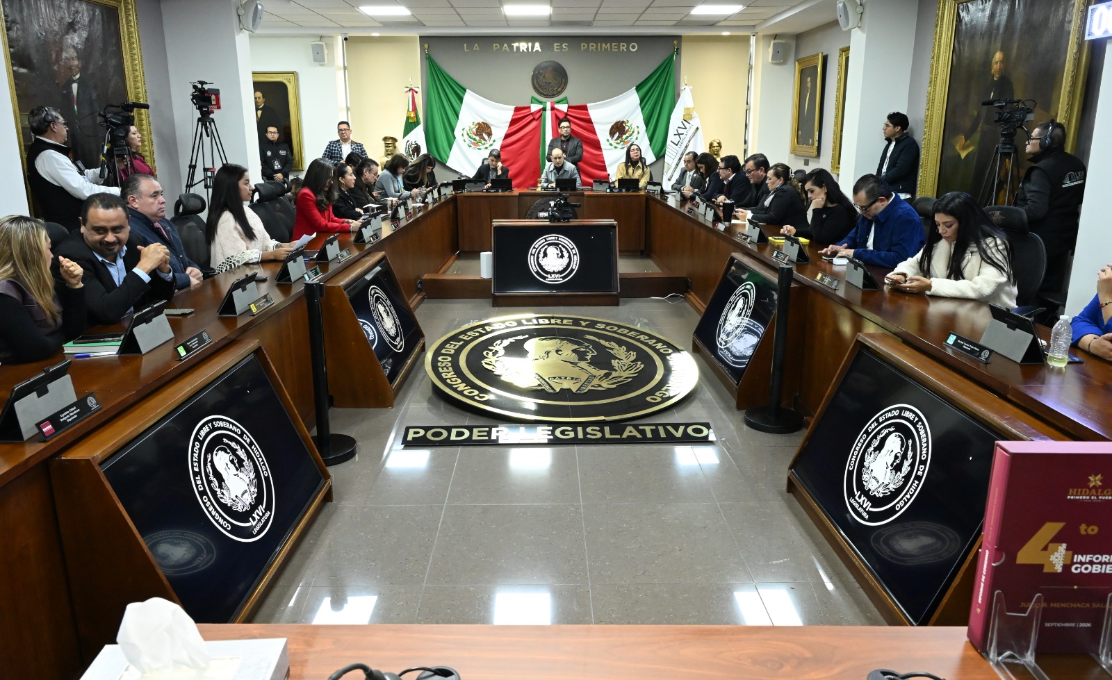 Propuesta de reforma sobre la autonomía del Tribunal Electoral del Estado de Hidalgo y la designación de su contralor interno.