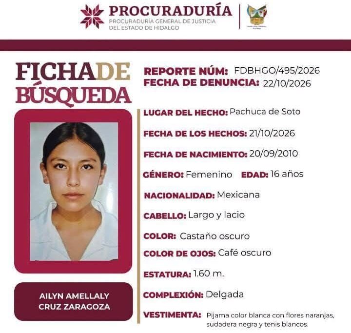 ficha de búsqueda Ailyn Amellaly Cruz Zaragoza