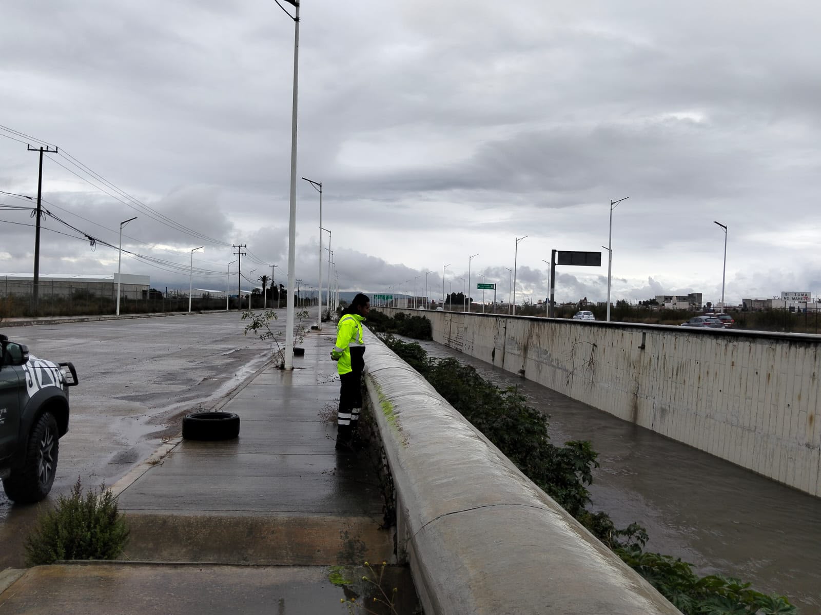 Vigilancia por lluvias en Pachuca