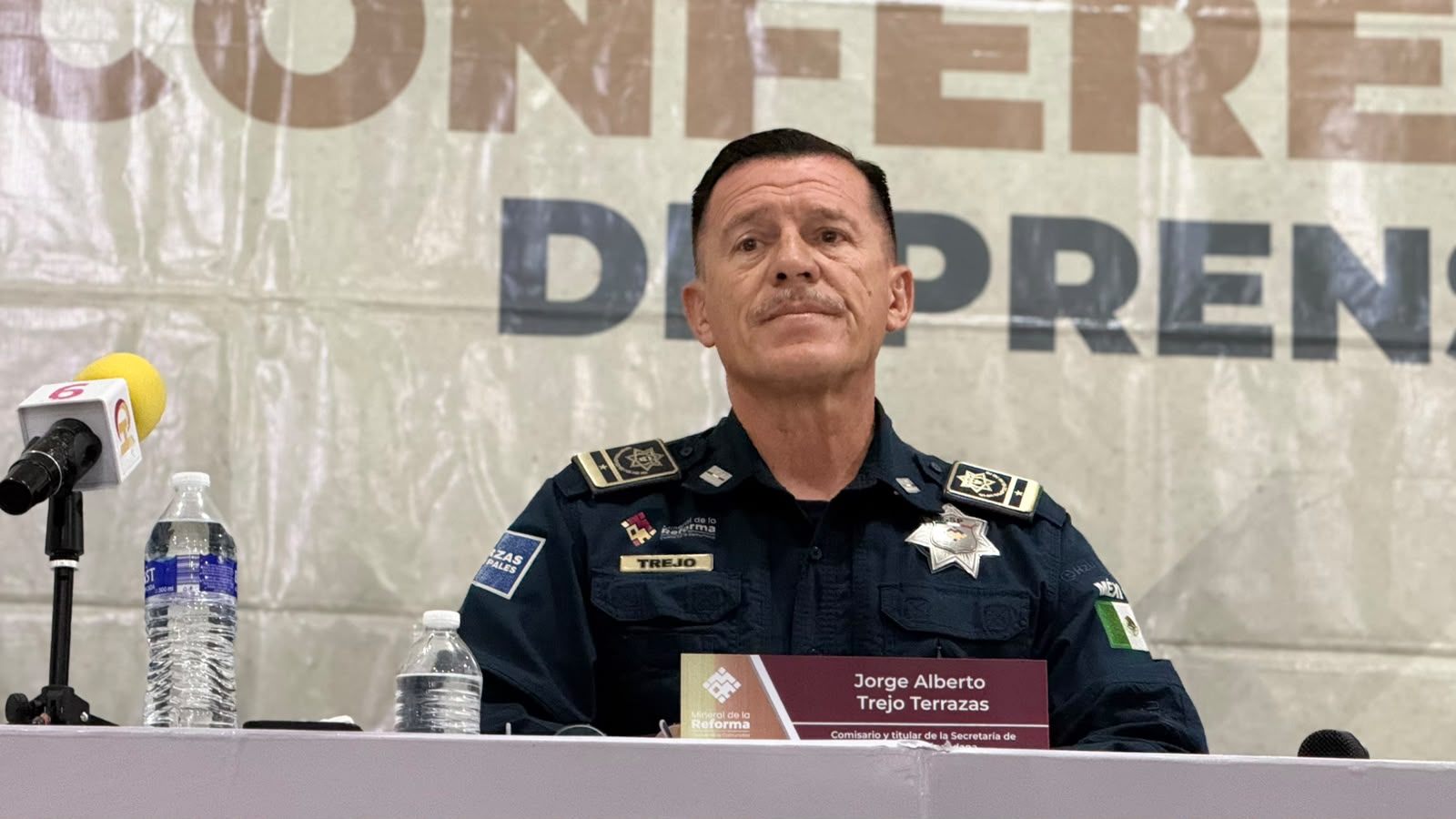 secretario de Seguridad Ciudadana de Mineral de la Reforma Jorge Alberto Trejo Terrazas