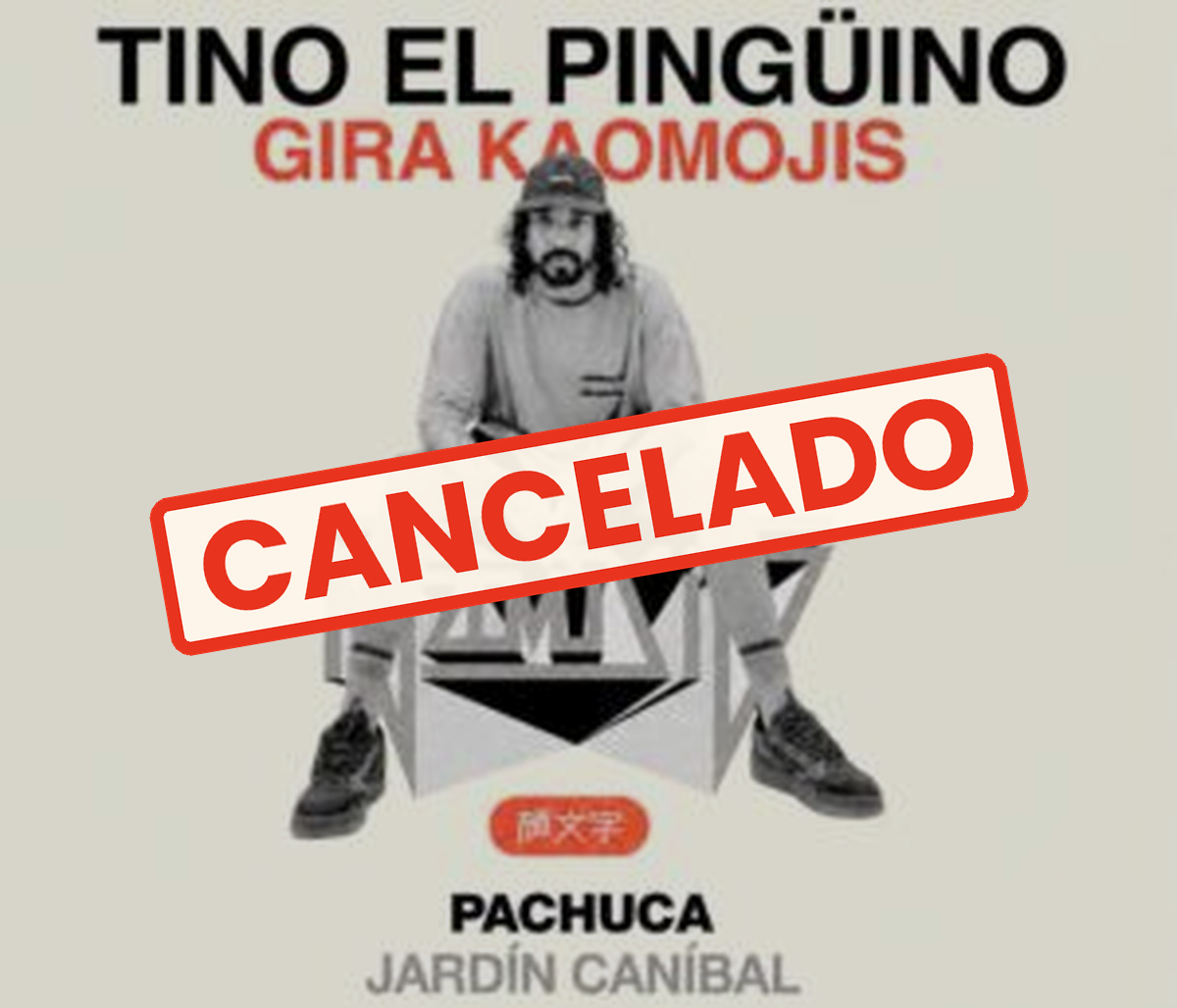 Cancelan concierto de Tino el Pingüino